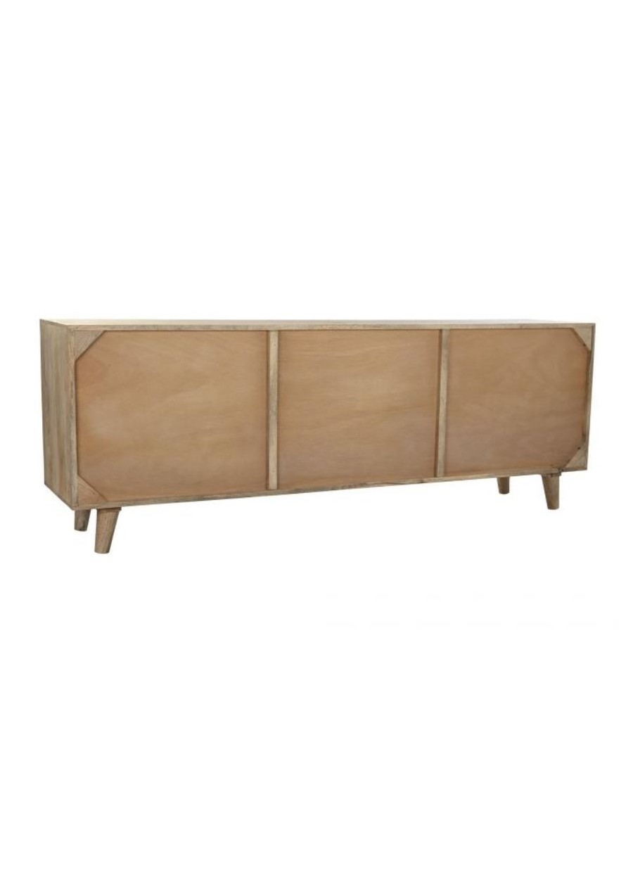 Mueble TV Jungle 1P/1H madera de mango y caña - Compra Online